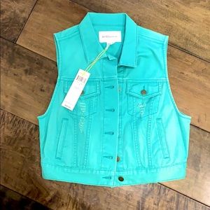 Vintage Caribbean Sea denim vest BCBGeneration
